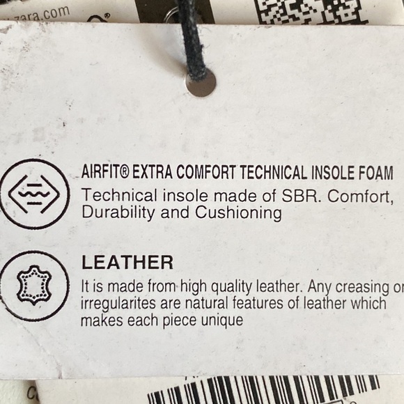 NWT. Zara Man Black Leather Shoes with Hole Pattern. Size 10. 9 - Picture 8 of 8